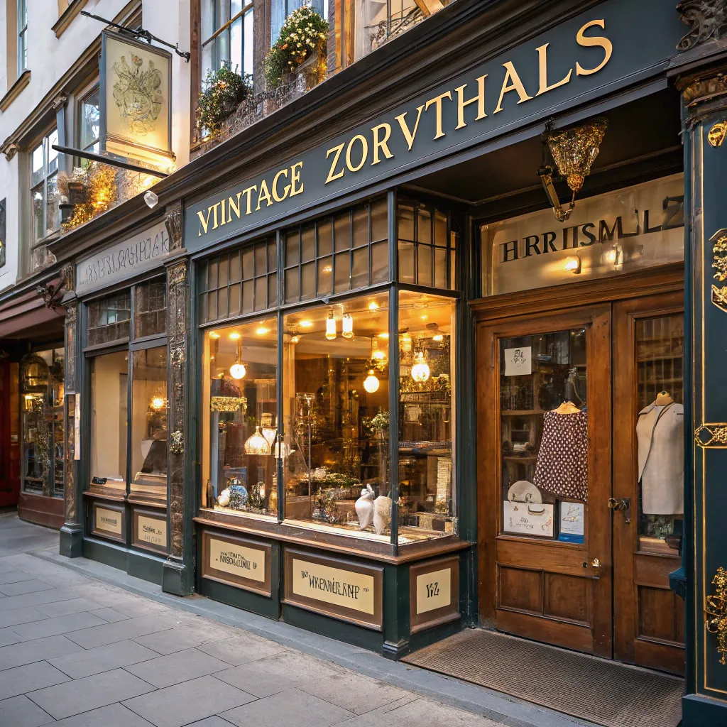 ZORYNTHALIS Vintage Store Front