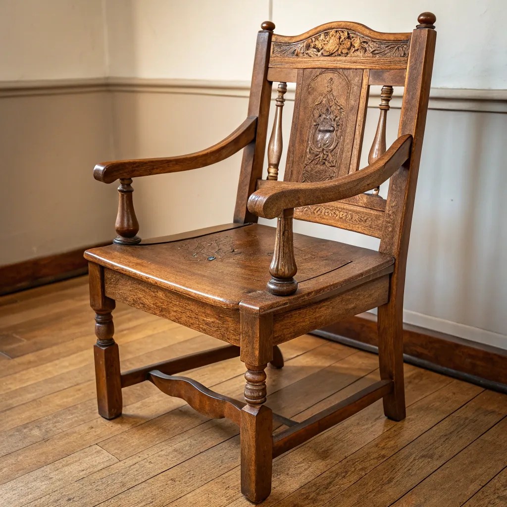 A vintage chair